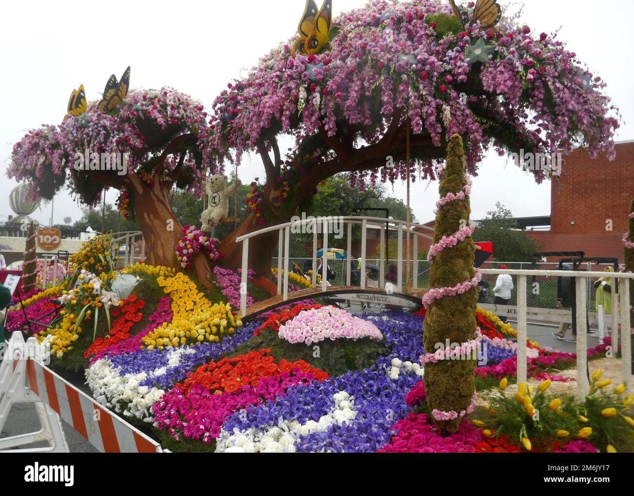 Pasadena, California, USA 3rd January 2023 Rose Parade Floats on