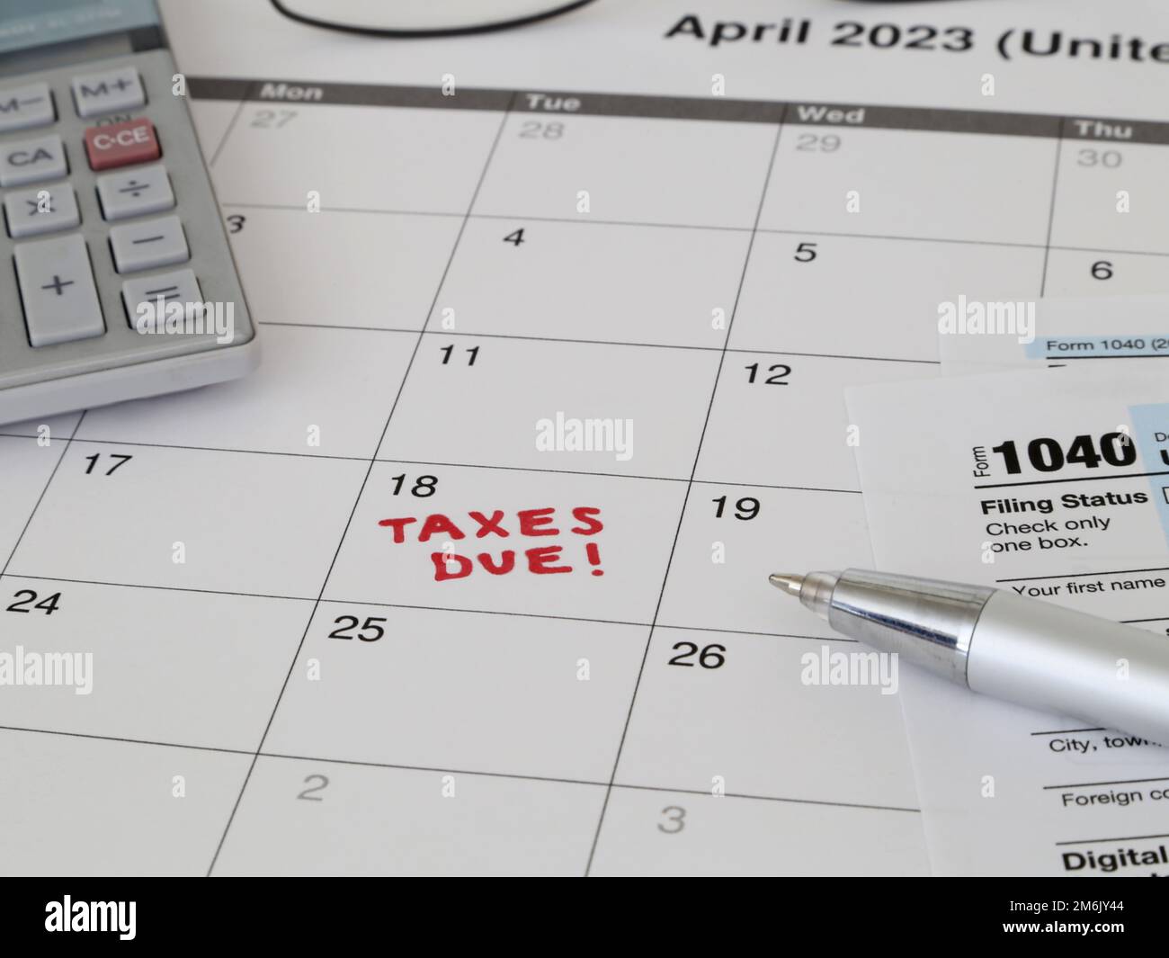 Calendar 2023 hires stock photography and images Alamy