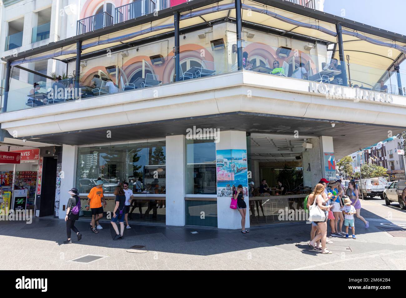 Bondi Beach suburb in Sydney eastern suburbs,NSW,Australia,January 2023