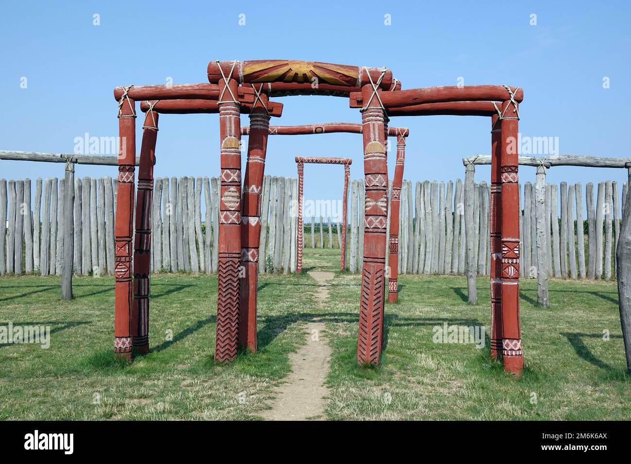 Ring Shrine Poemmelte Stock Photo Alamy