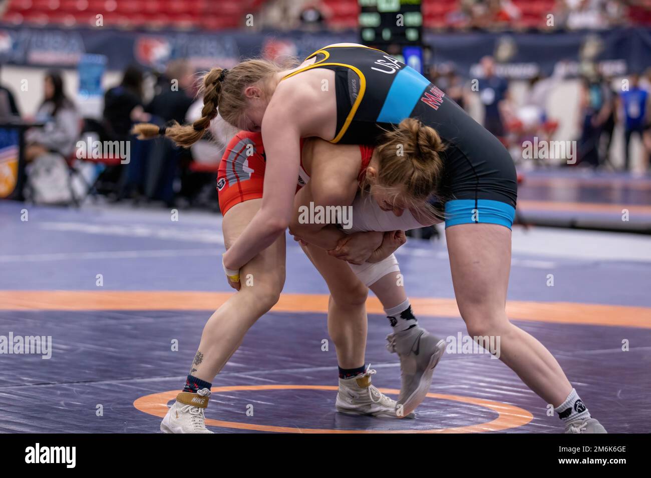 Women's Freestyle Wrestlers assigned to the World Class Athlete Program, Fort Carson, Colorado