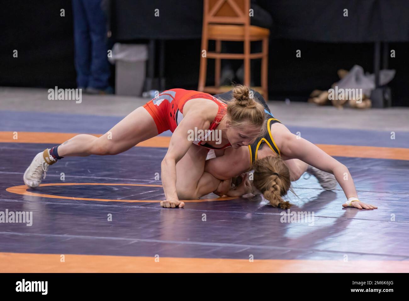 Athlete wrestling hi-res stock photography and images