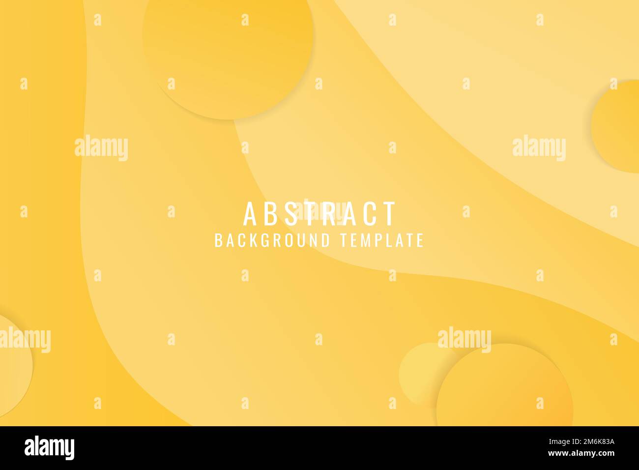 Yellow flowing abstract background vector Stock Vector Image & Art - Alamy