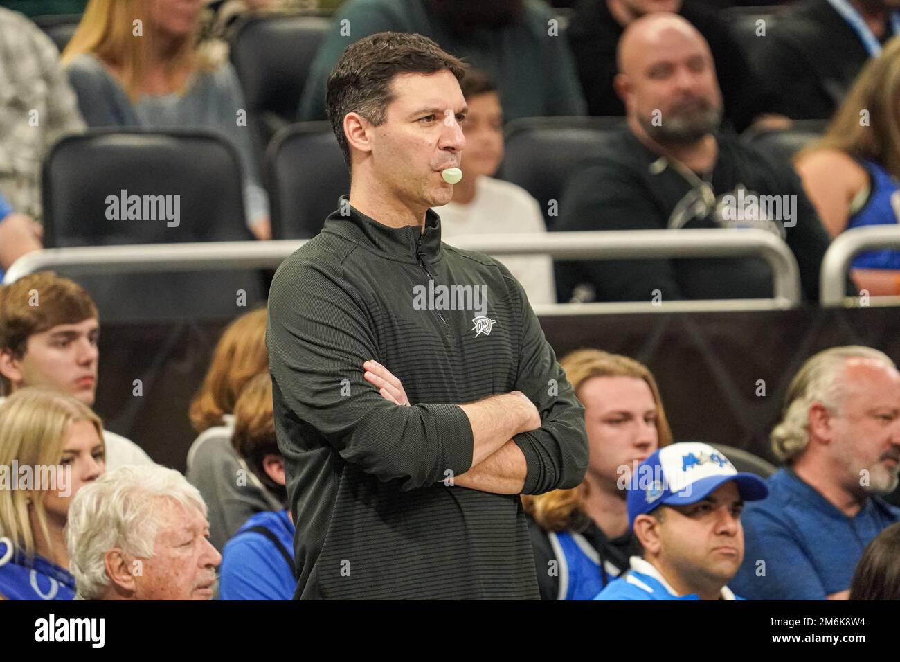 Orlando, Florida, USA, January 4, 2023, Oklahoma Thunder Head Coach