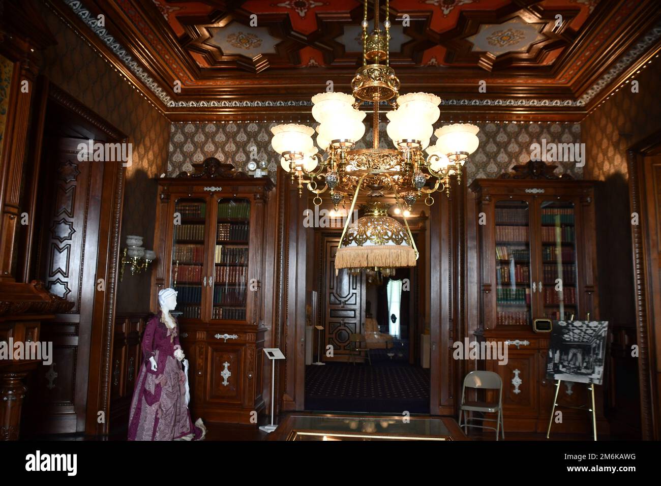 LockwoodMathews Mansion Museum in Norwalk, Connecticut Stock Photo Alamy