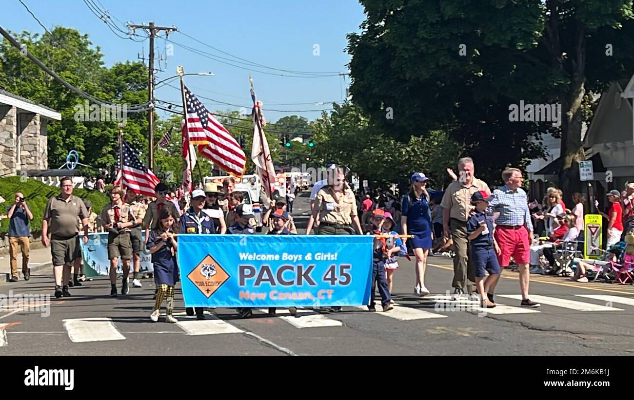 2022 New Canaan Memorial Day Parade in Connecticut Stock Photo Alamy