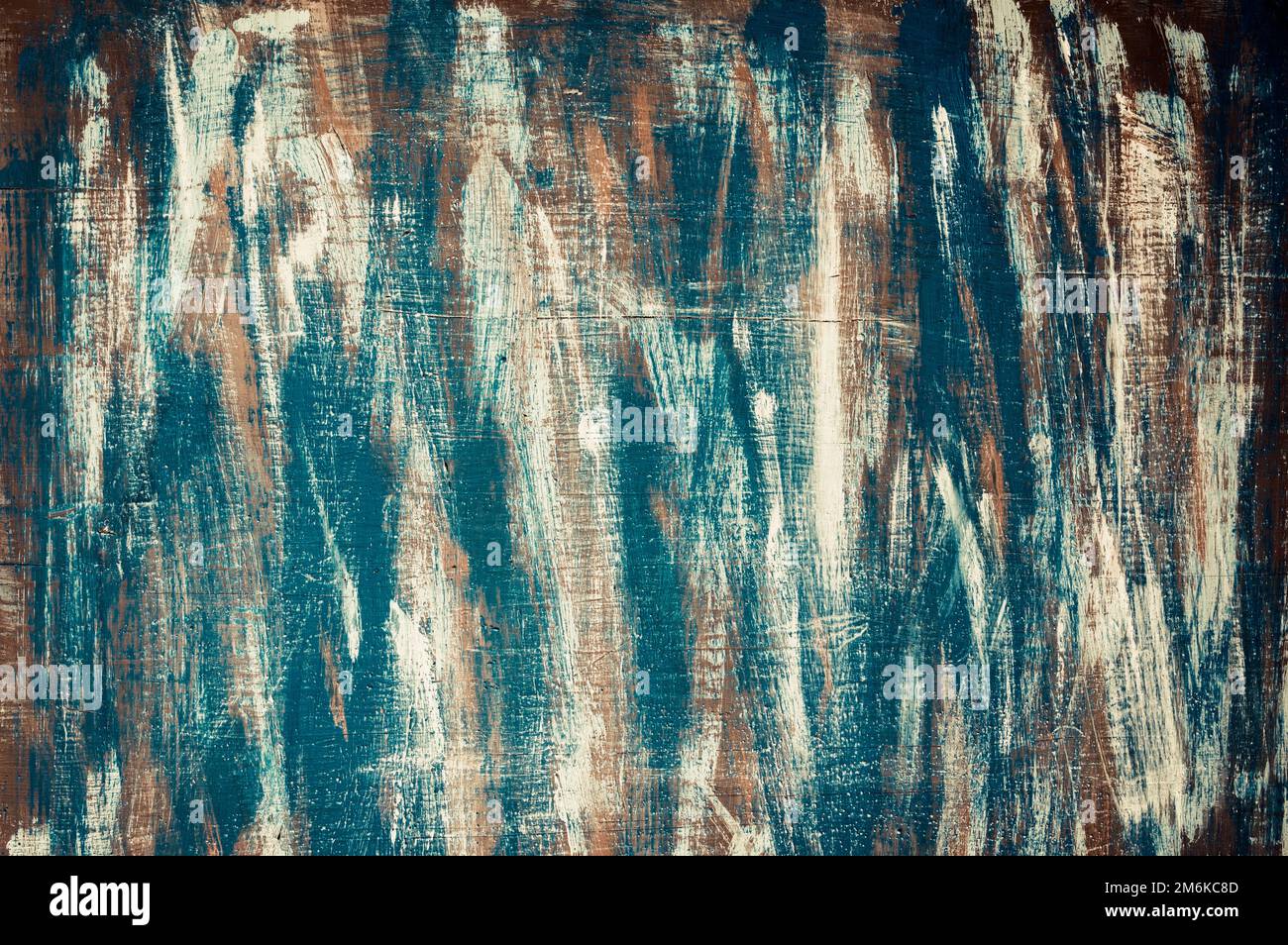 Colored Painted Wooden Background Stock Photo