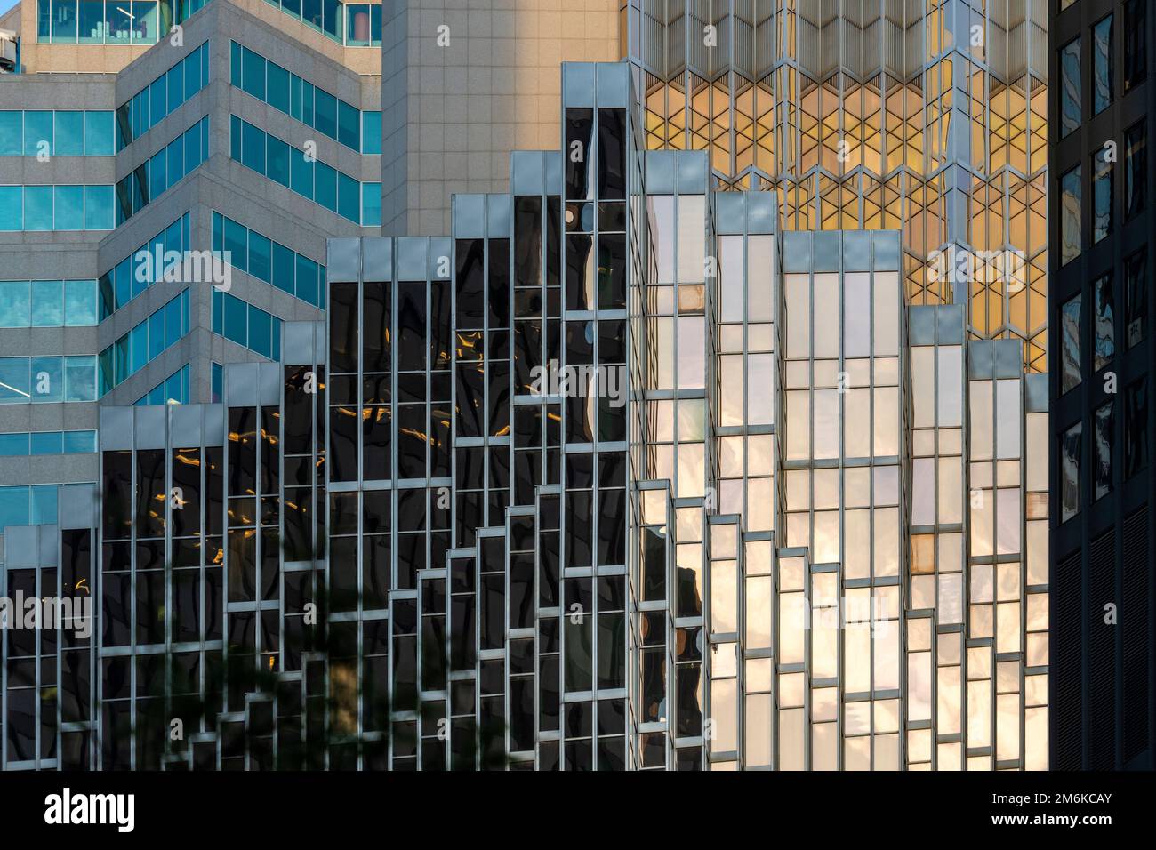 Office towers in Toronto downtown Stock Photo - Alamy
