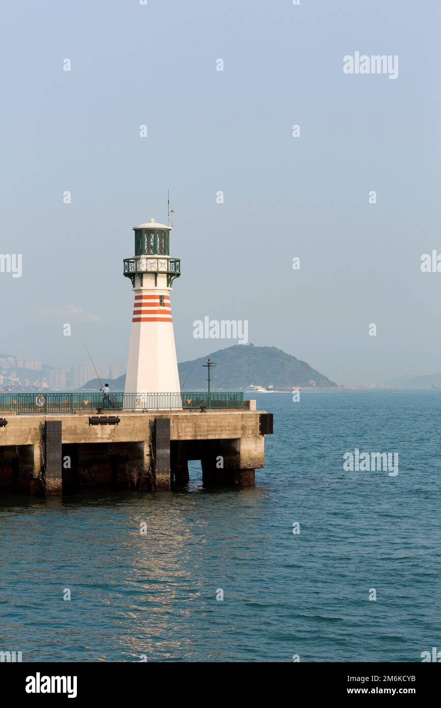 Hong Kong beacon Stock Photo - Alamy