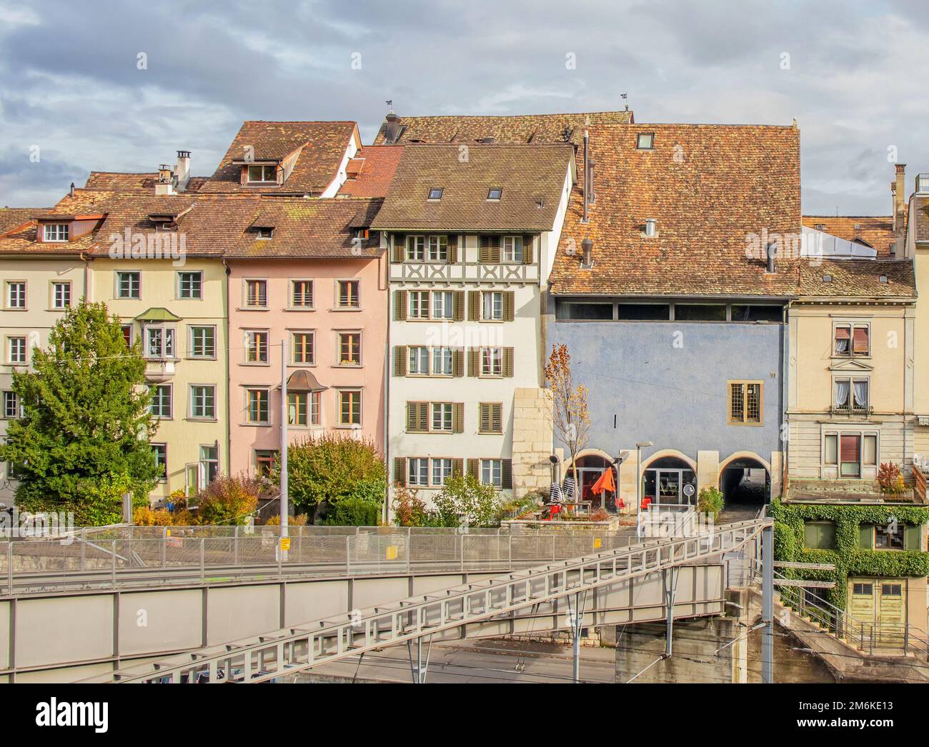 Old town Schaffhausen, Switzerland Stock Photo - Alamy