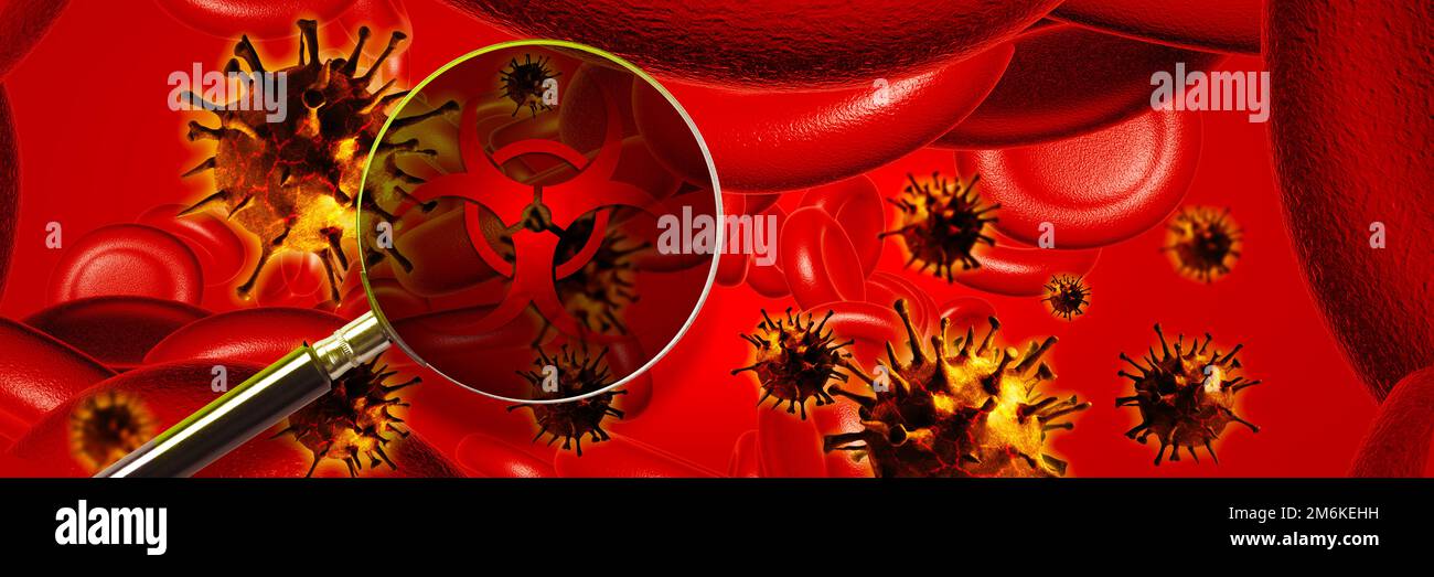 Microscopic view blood cells hi-res stock photography and images - Alamy
