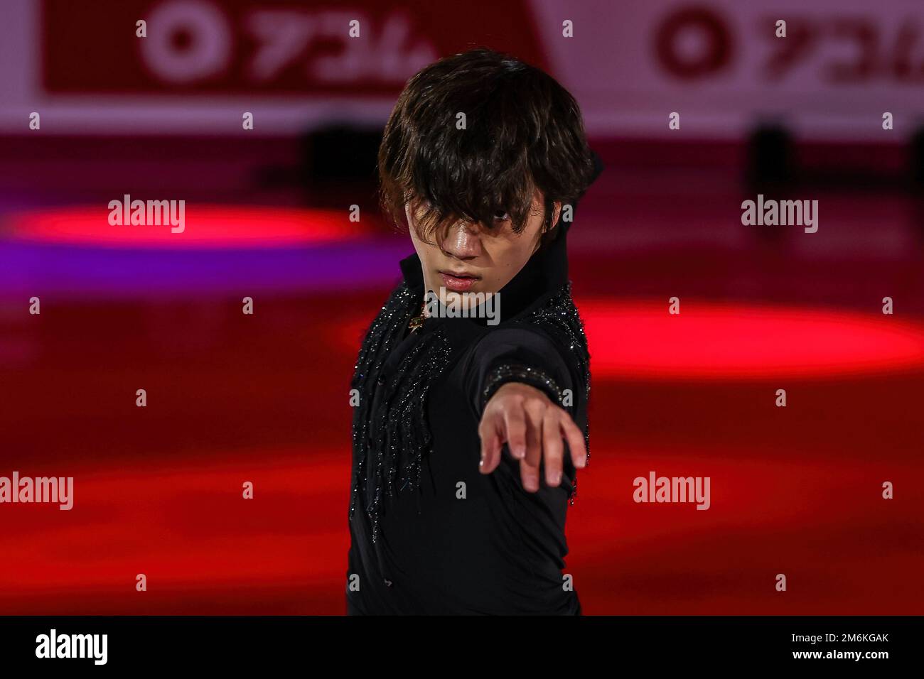Turin, Italy. 11th Dec, 2022. Shoma Uno of Japan performs during the Exhibition Gala ISU Grand Prix of Figure Skating Final Turin 2022 Torino Palavela. Credit: SOPA Images Limited/Alamy Live News Stock Photo