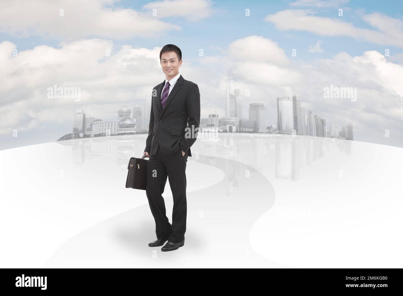 Business dream man walk hi-res stock photography and images - Alamy