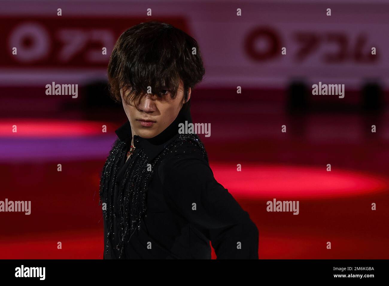 Turin, Italy. 11th Dec, 2022. Shoma Uno of Japan performs during the Exhibition Gala ISU Grand Prix of Figure Skating Final Turin 2022 Torino Palavela. Credit: SOPA Images Limited/Alamy Live News Stock Photo