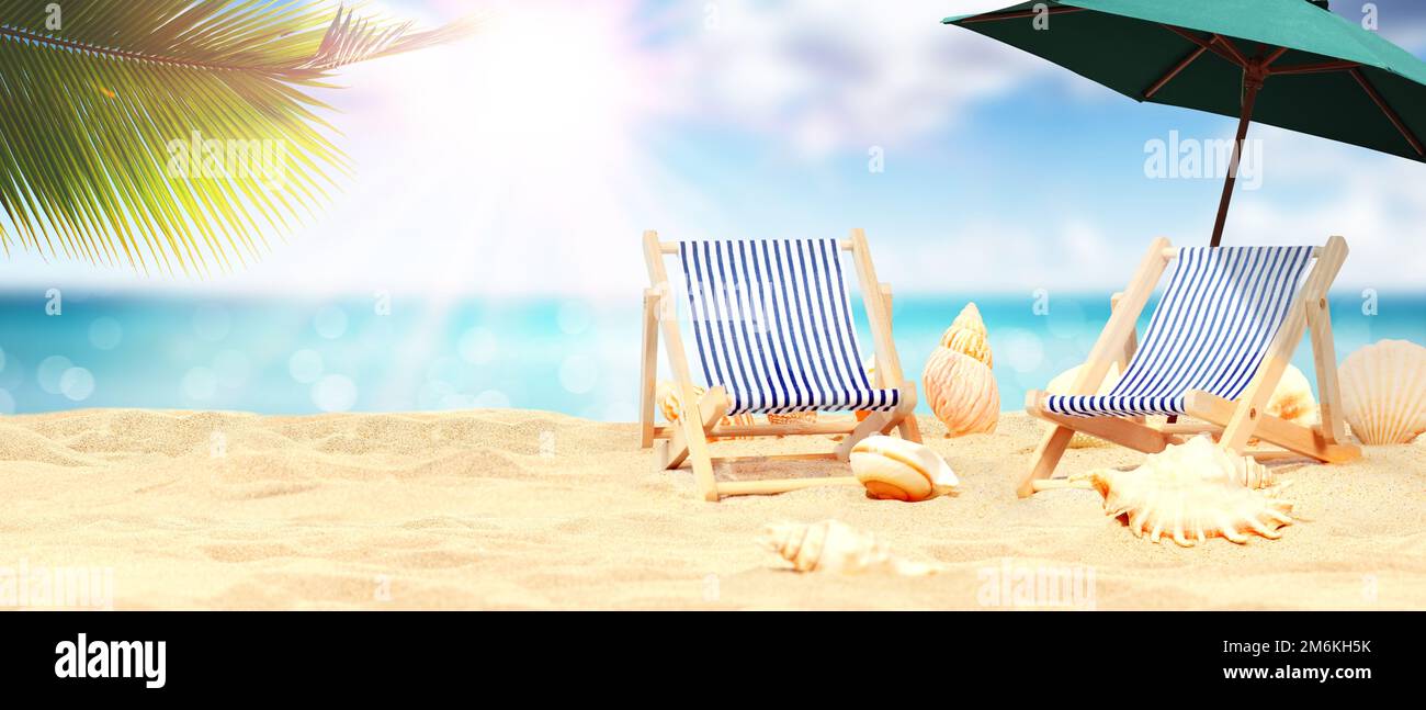 Deck chair sun umbrella hotsell