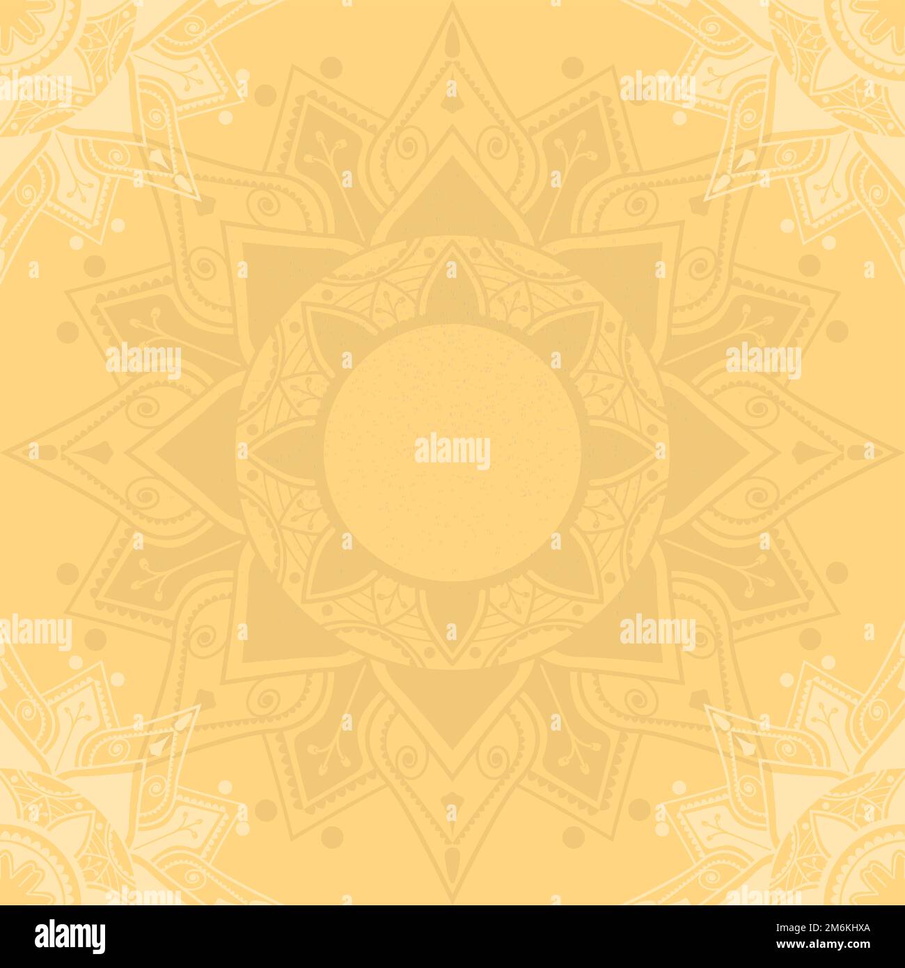 Eid mubarak lotus background vector Stock Vector
