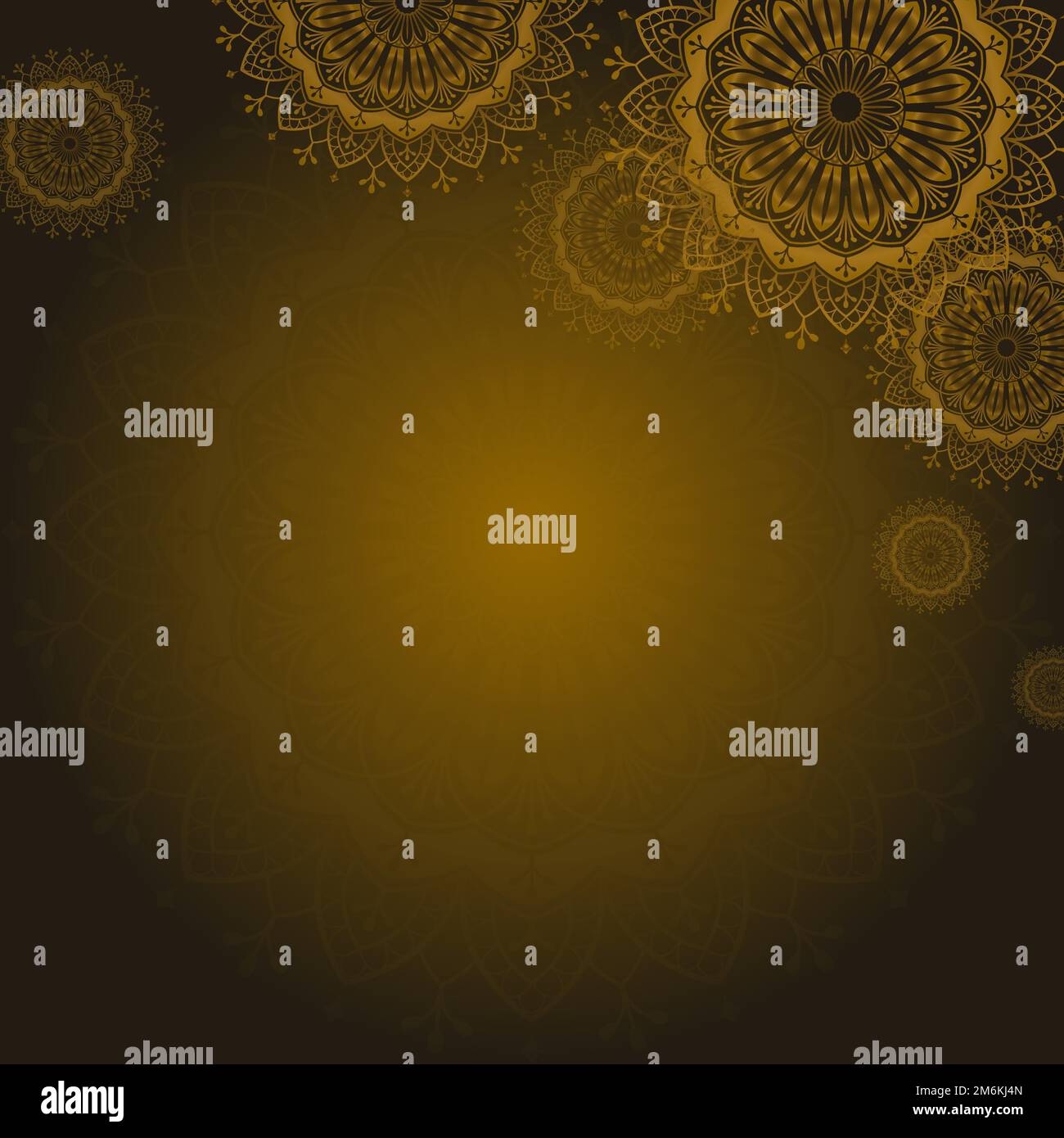 Eid mubarak lotus background vector Stock Vector