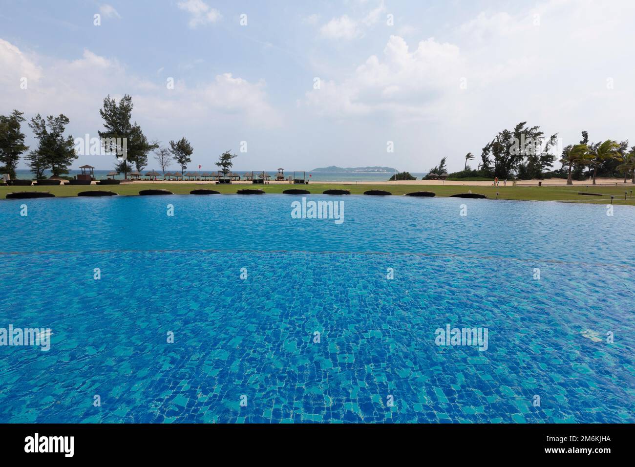 Blue swimming pool terrain hi-res stock photography and images - Alamy