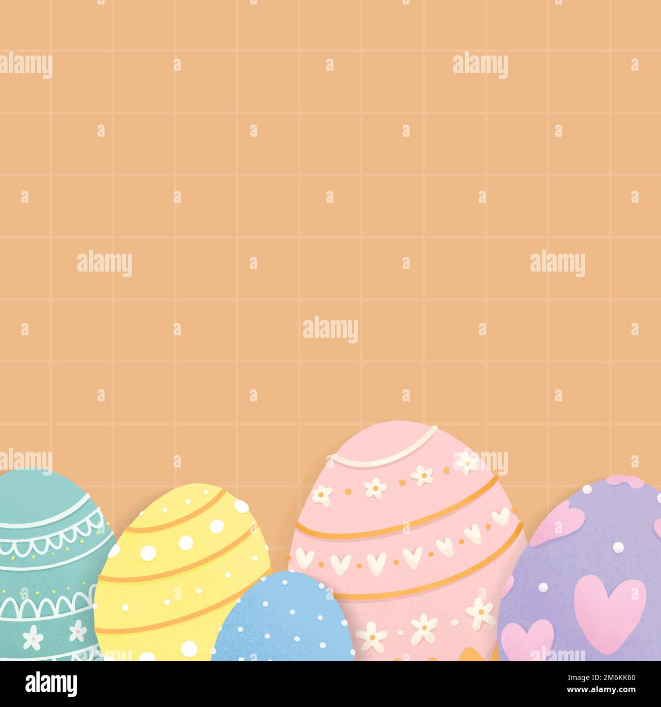 Happy Easter 2019 background vector Stock Vector