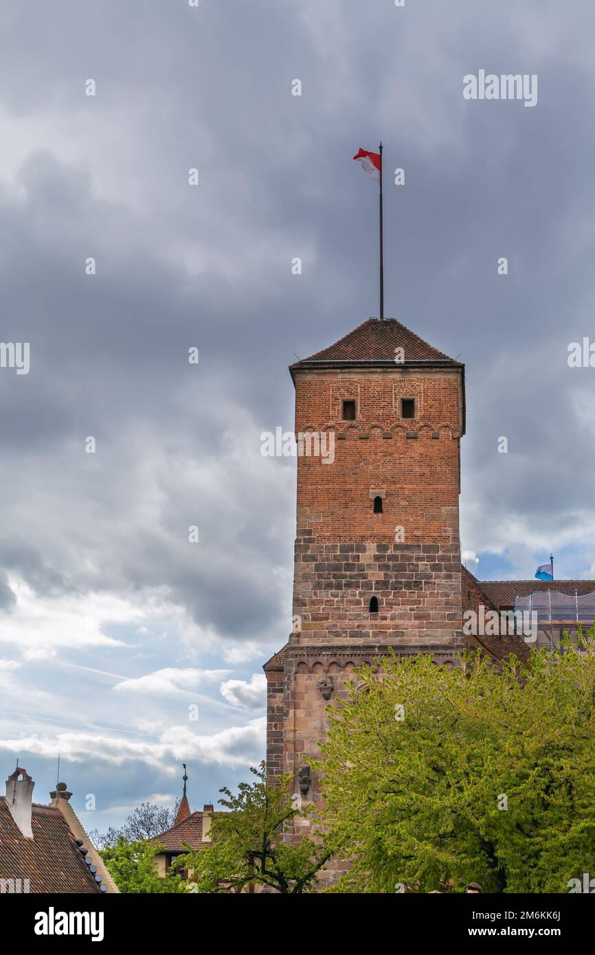 Heathen  Tower, Nuremberg, Germany Stock Photo