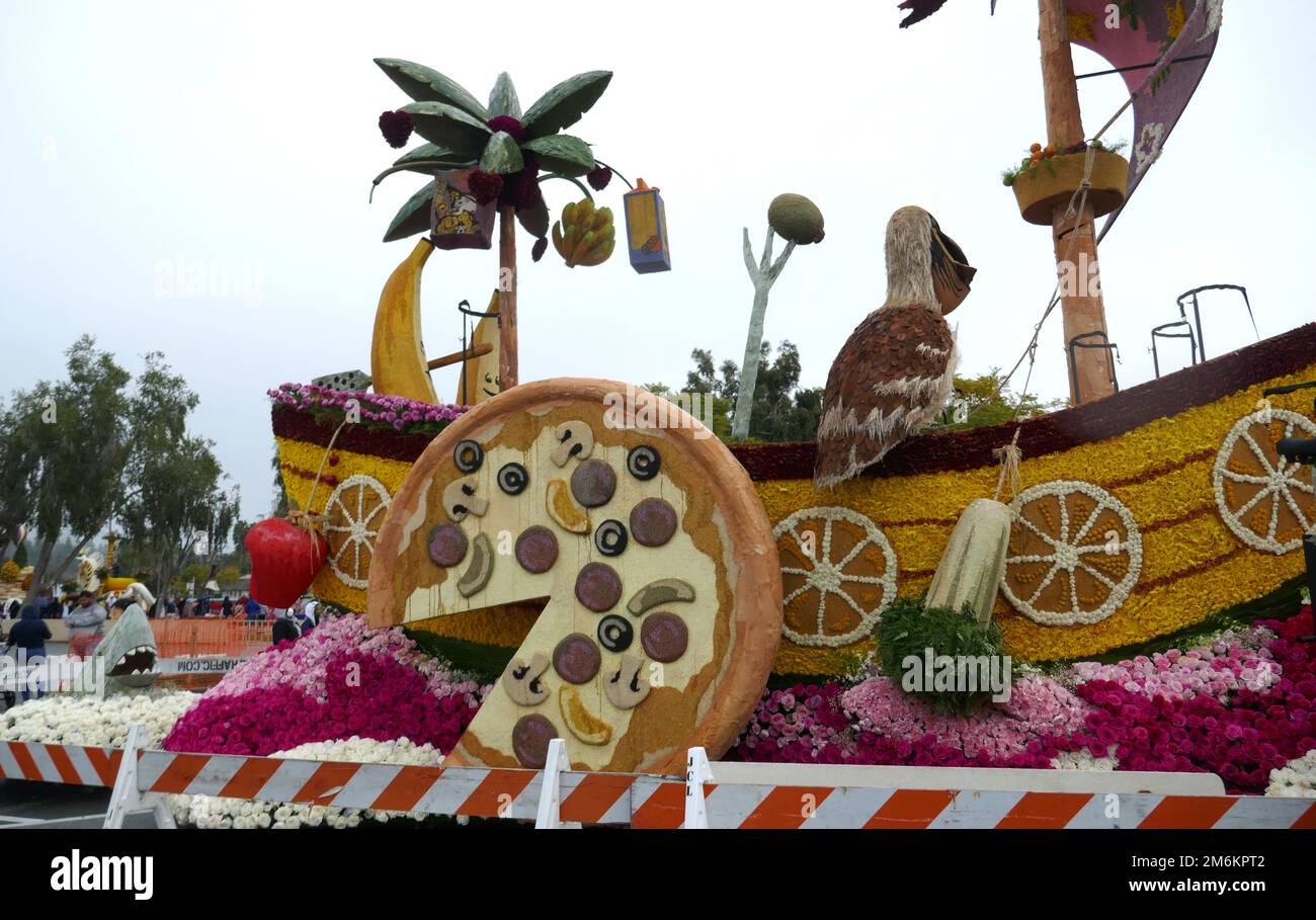 Pasadena, California, USA 3rd January 2023 Trader Joes Rose Parade