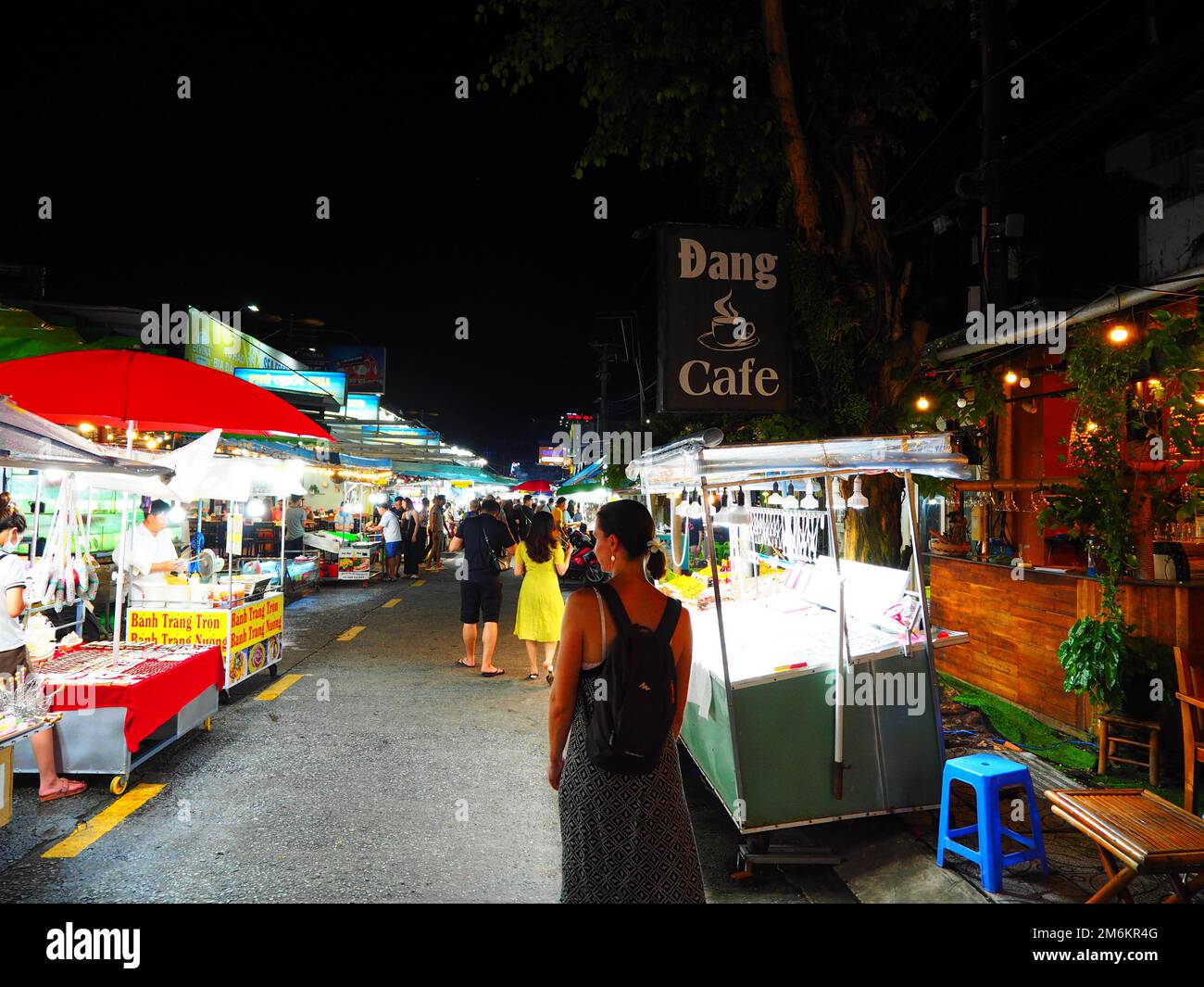 Nightlife & Nightmarket on the streets of Duong Dong, Phu Quoc, Vietnam Asia Vietnam 