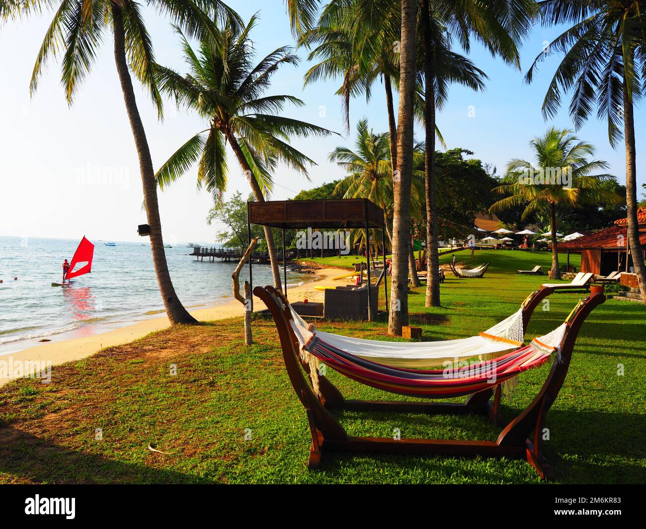 Beach & Ocean Holidays in South East Asia, Vietnam, Phu Quoc #Asia #Vietnam #SouthEastAsia #slowtravel #landscapes #loveasia Stock Photo