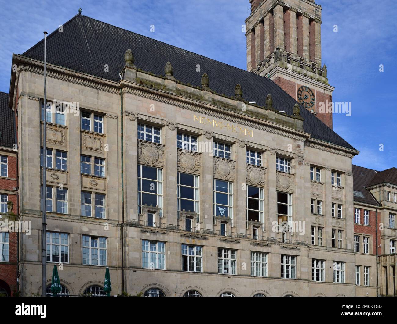 Historical City Hall in Kiel, Schleswig Holstein Stock Photo Alamy