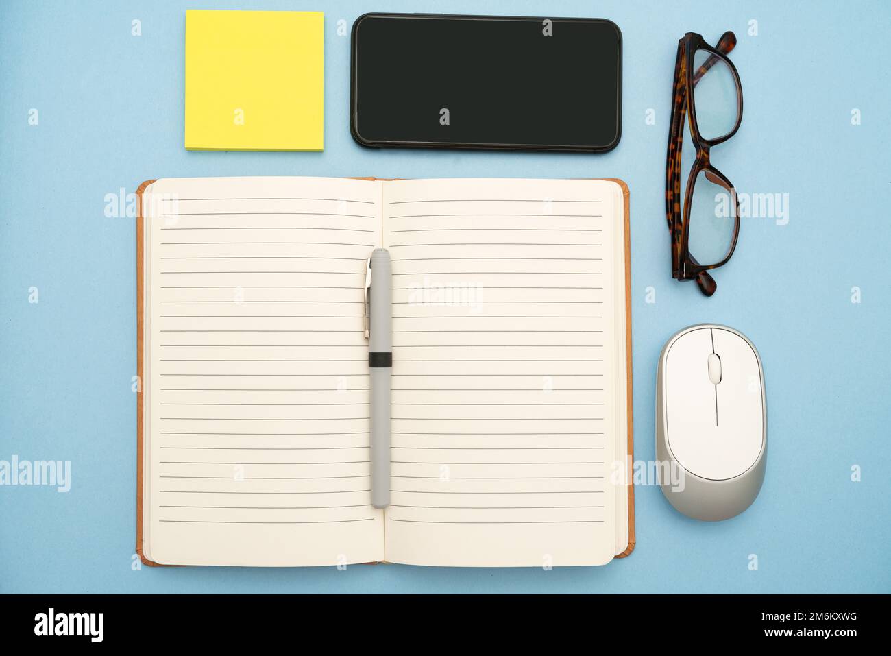 Flashy School Office Supplies, Bright Teaching Learning Collections, Creative Writing Tools, Educational Things, Mixed Student S Stock Photo