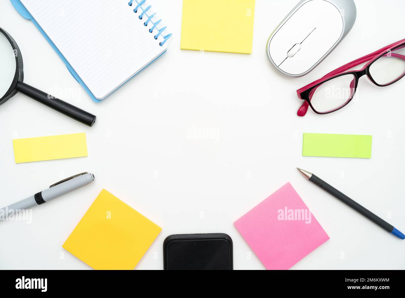 School office supplies. Writing utensils Stock Photo - Alamy