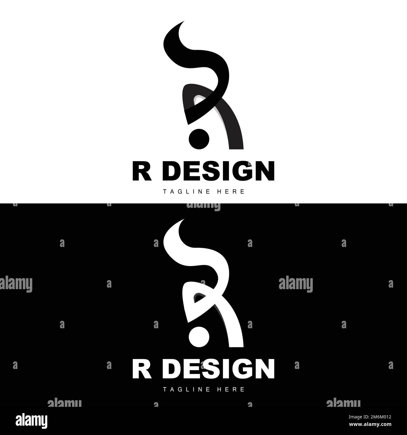 R Letter Logo, Alphabet Vector, Initial R Product Brand Logotype Design ...