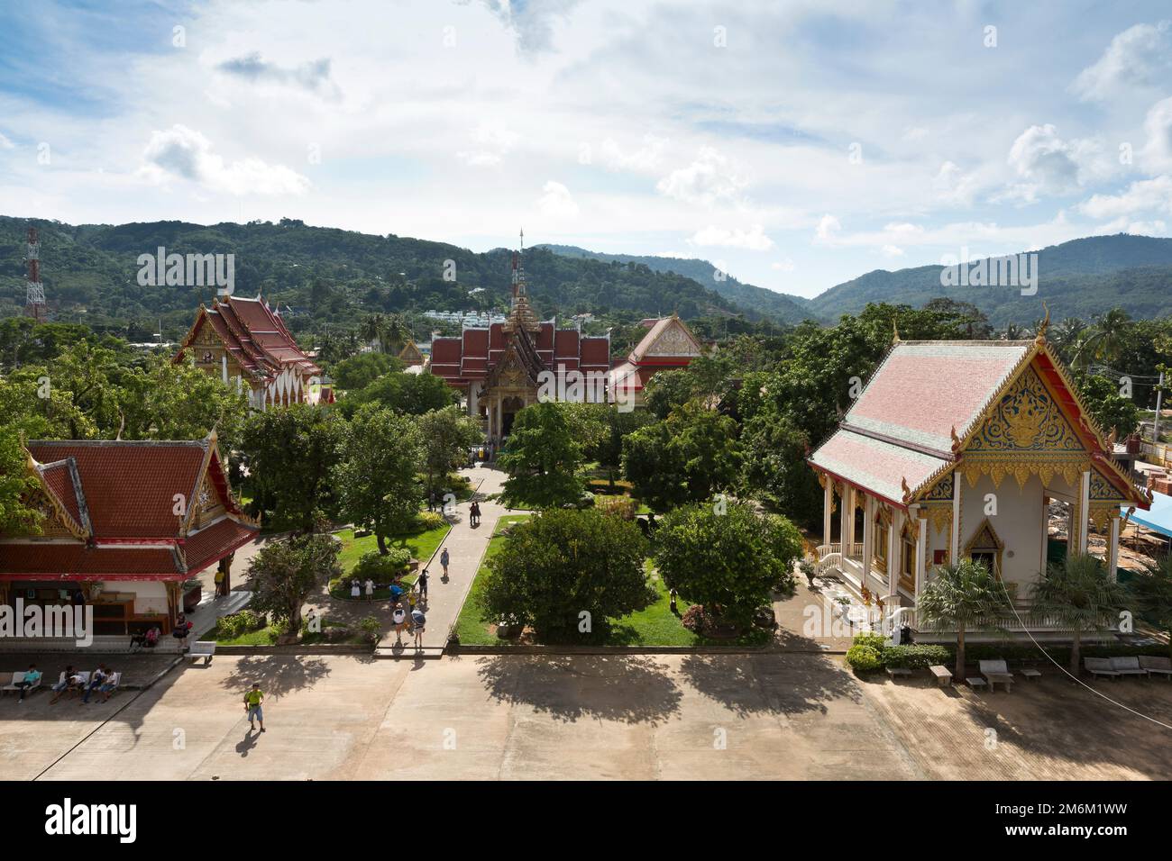 Charon temple in Thailand Stock Photo - Alamy
