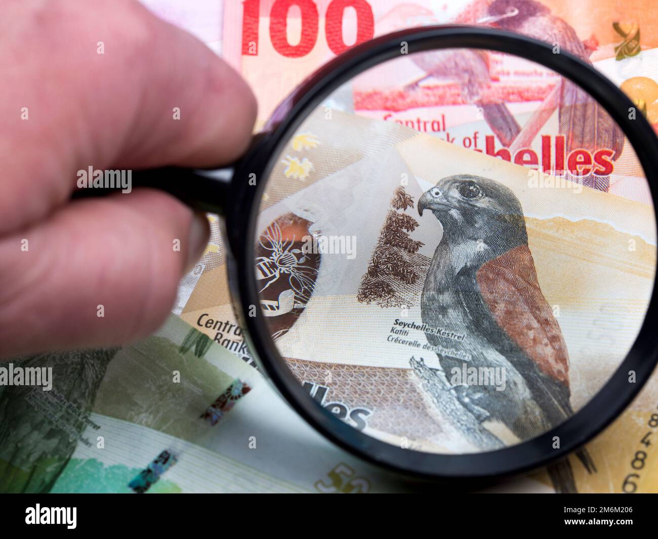 Seychellois rupee Stock Photo