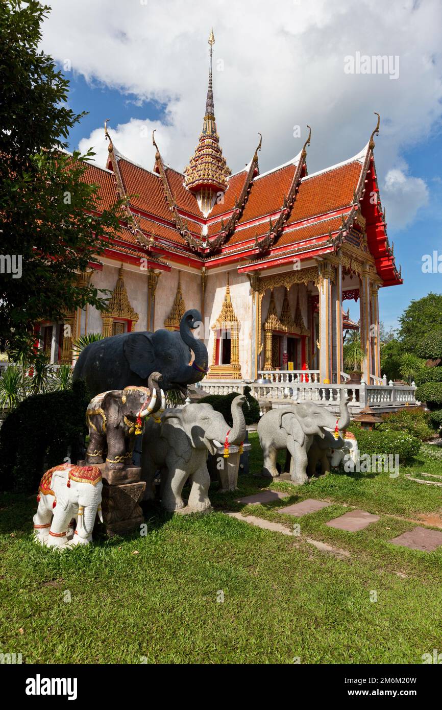 Charon temple in Thailand Stock Photo - Alamy
