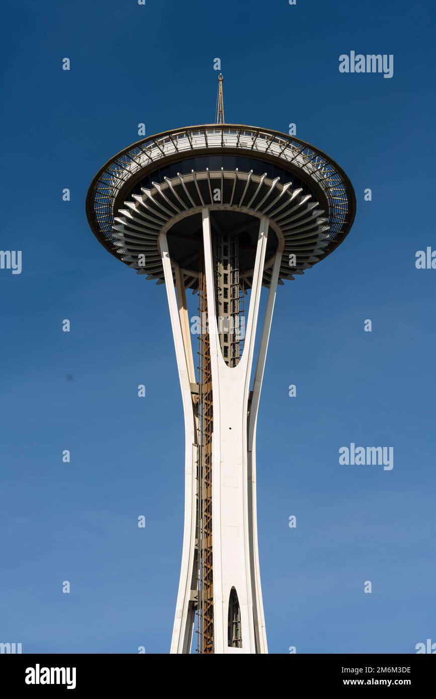 The space needle in Seattle Stock Photo Alamy