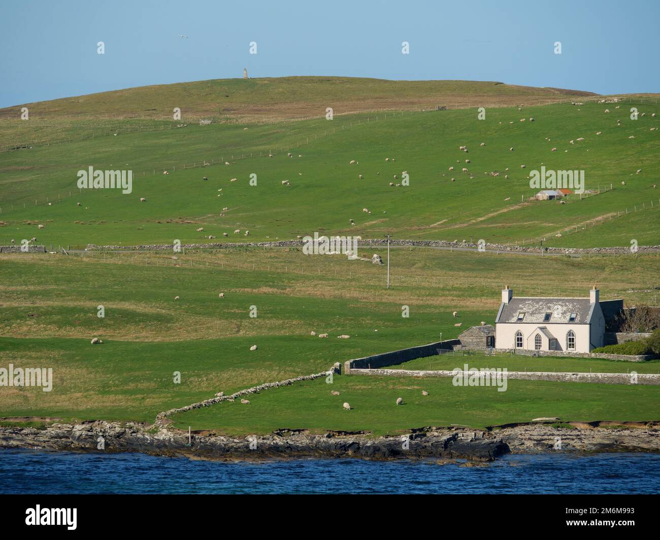 Lerwick city on the shetland island Stock Photo Alamy