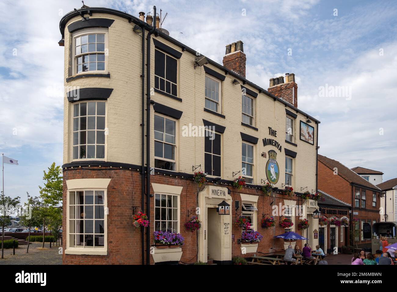 The Minerva public house in Kingston upon Hull Stock Photo Alamy