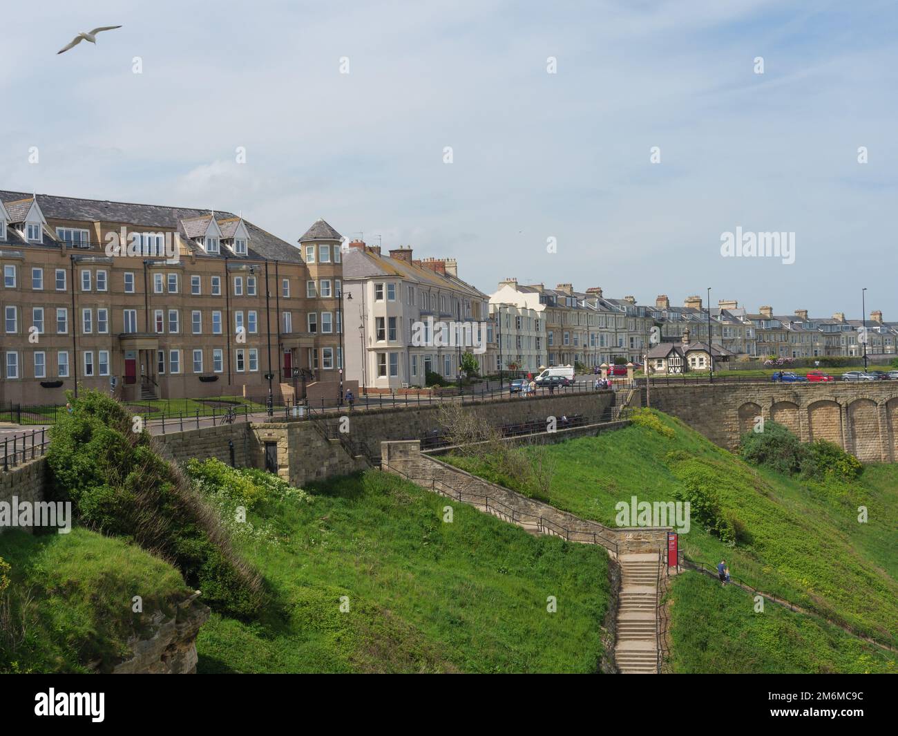 Tynemouth in England Stock Photo