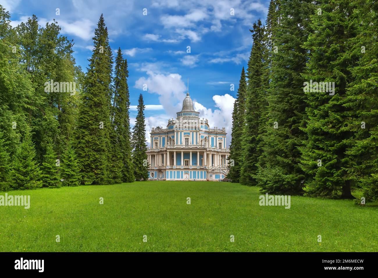 Katalnaya gorka pavilion, Oranienbaum, Russia Stock Photo - Alamy
