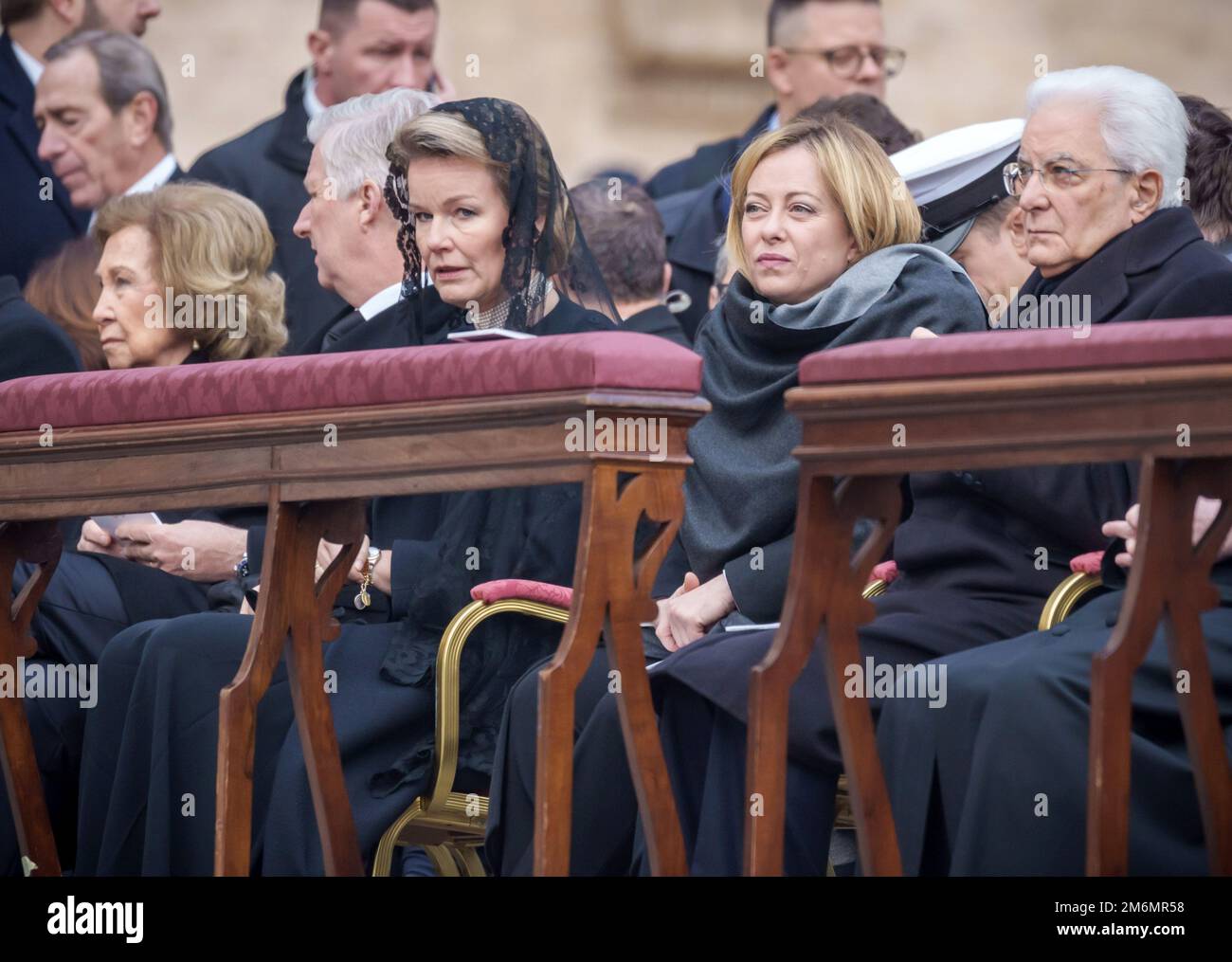 Sofia Mathilde Vatican. 05th Jan, 2023. Vatican. 05th Jan, 2023. Sofia (l-r), former ...