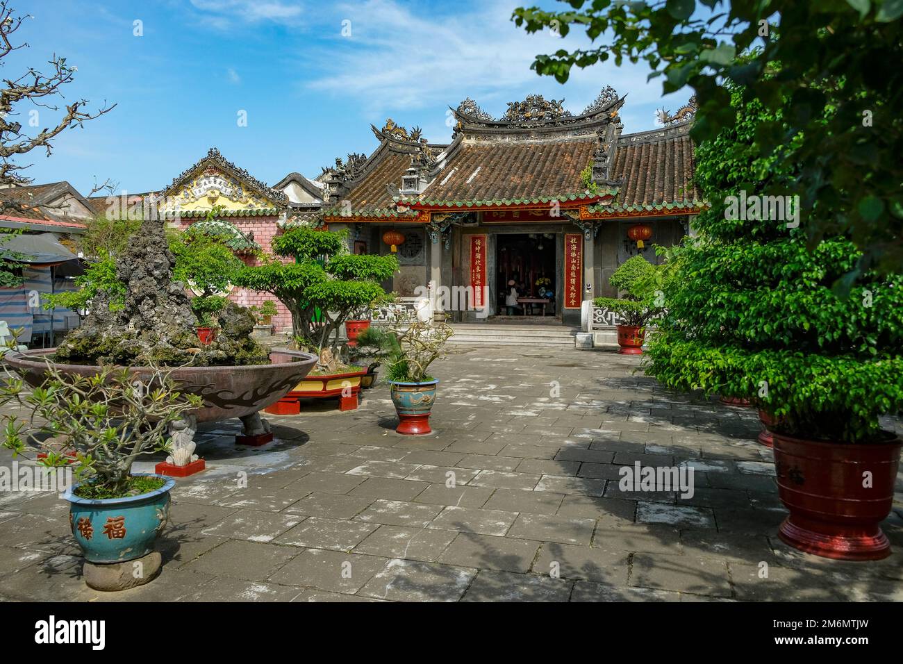 Hoi An, Vietnam - December 27, 2022: Phuc Kien Assembly Hall in Hoi An, Vietnam. Stock Photo