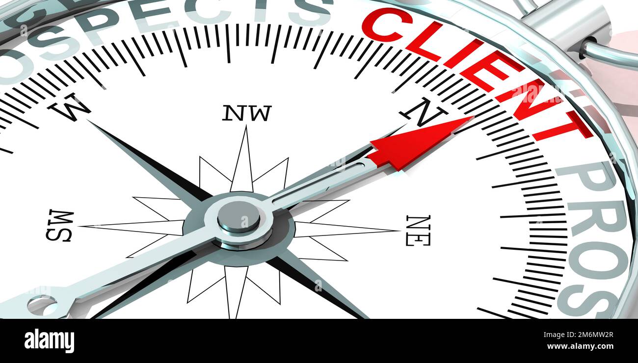 Client Development Compass Client process hi-res stock photography and images - Alamy