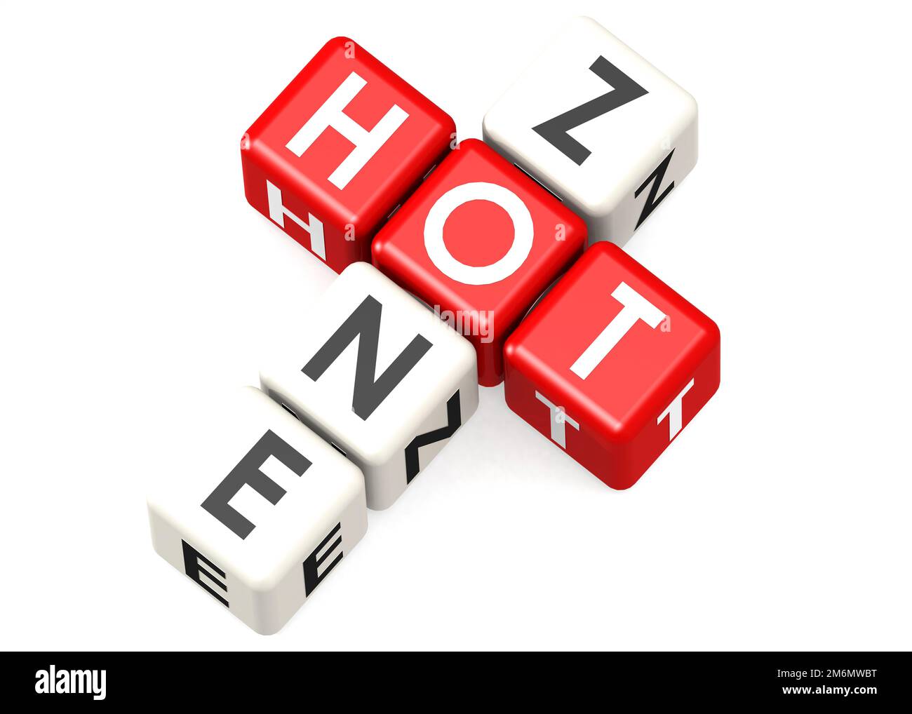 Hot zone crossword cube isolated Stock Photo Alamy Hot zone crossword cube isolated Stock Photo Alamy