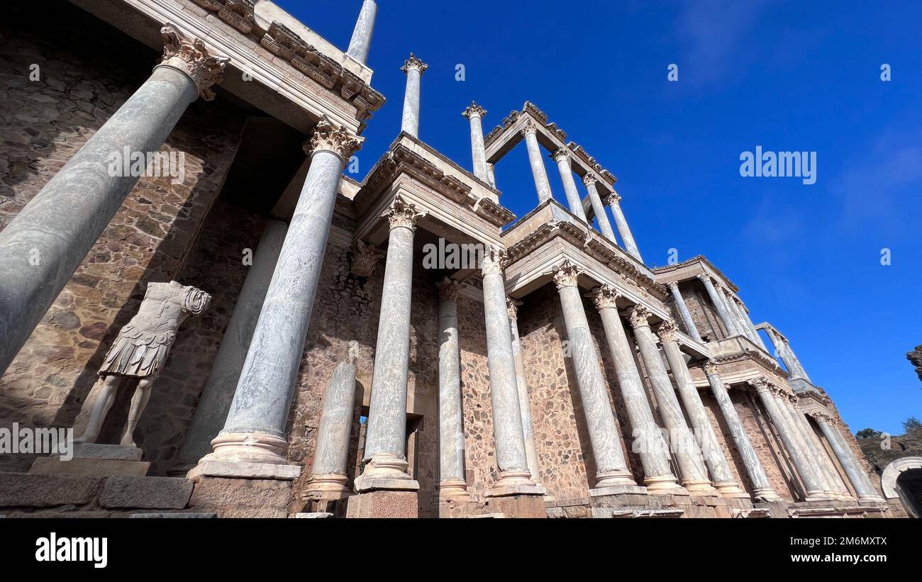 Roman sculptures theater hi-res stock photography and images - Alamy