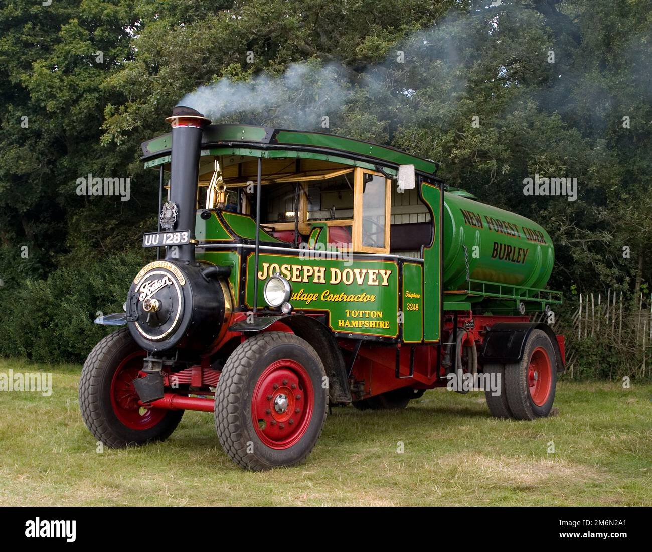 1920s Foden C-type steam lorry Stock Photo