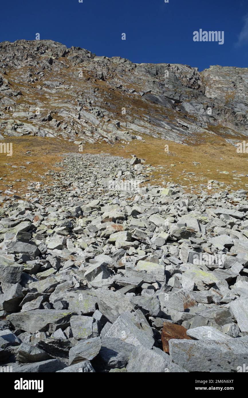 Autumn in the swiss alps Stock Photo - Alamy