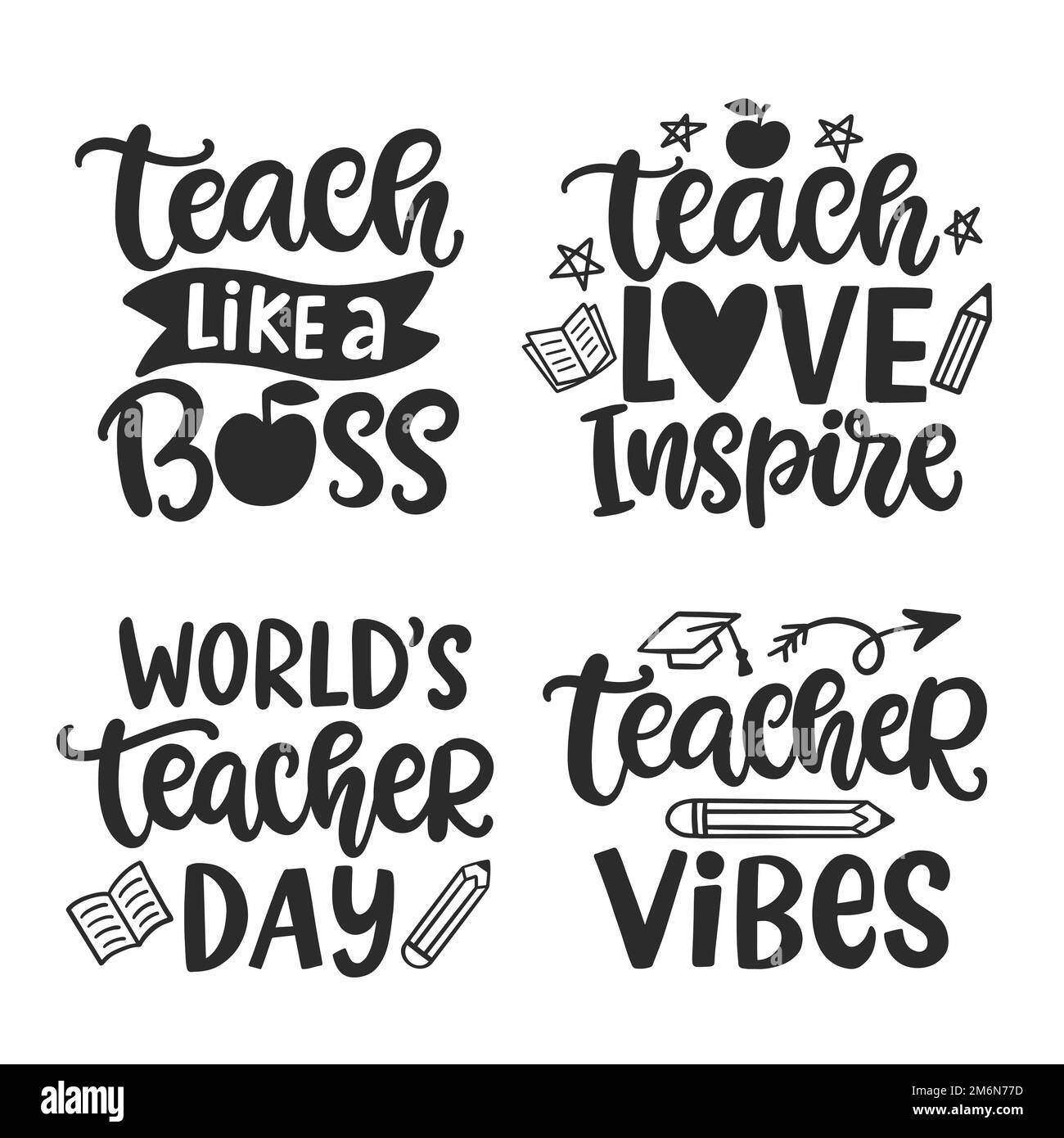 Teachers day gift Black and White Stock Photos & Images Alamy
