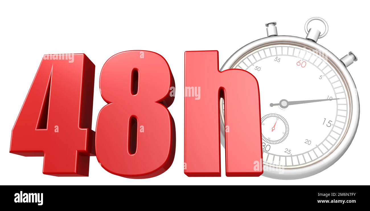 https://c8.alamy.com/comp/2M6N7FY/48-hours-with-stopwatch-isolated-2M6N7FY.jpg