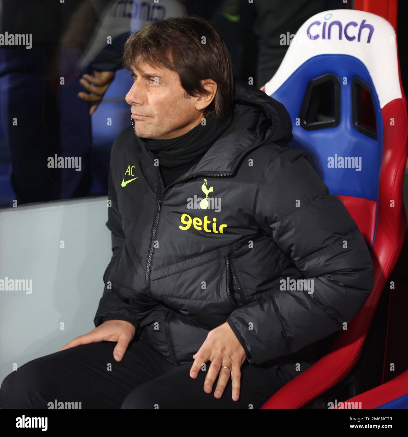 London ENGLAND - January 04:Tottenham Hotspur manager Antonio Conte ...