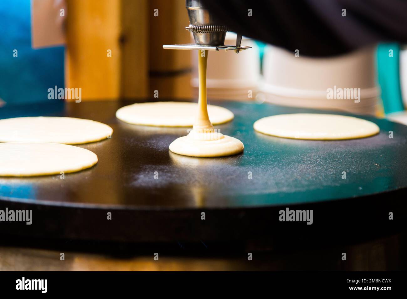 Taiyaki is a fishshaped Japanese cake. The most common filling is